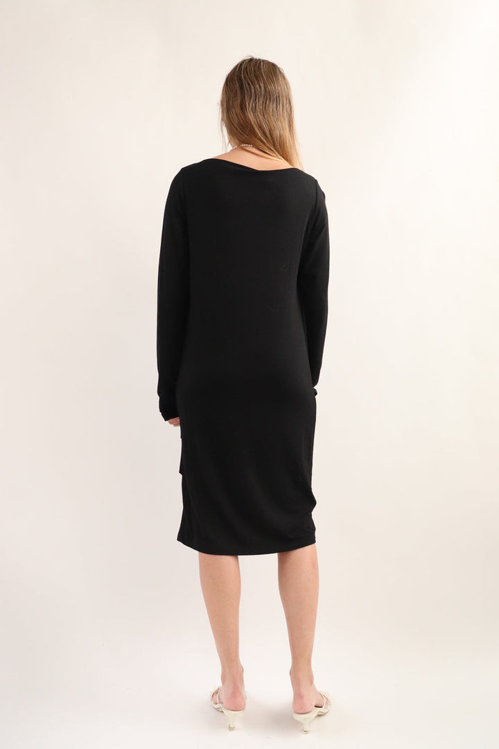 Vestido Midi Negro