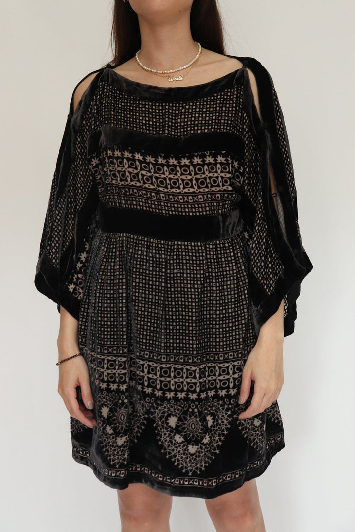 Vestido Terciopelo Mini