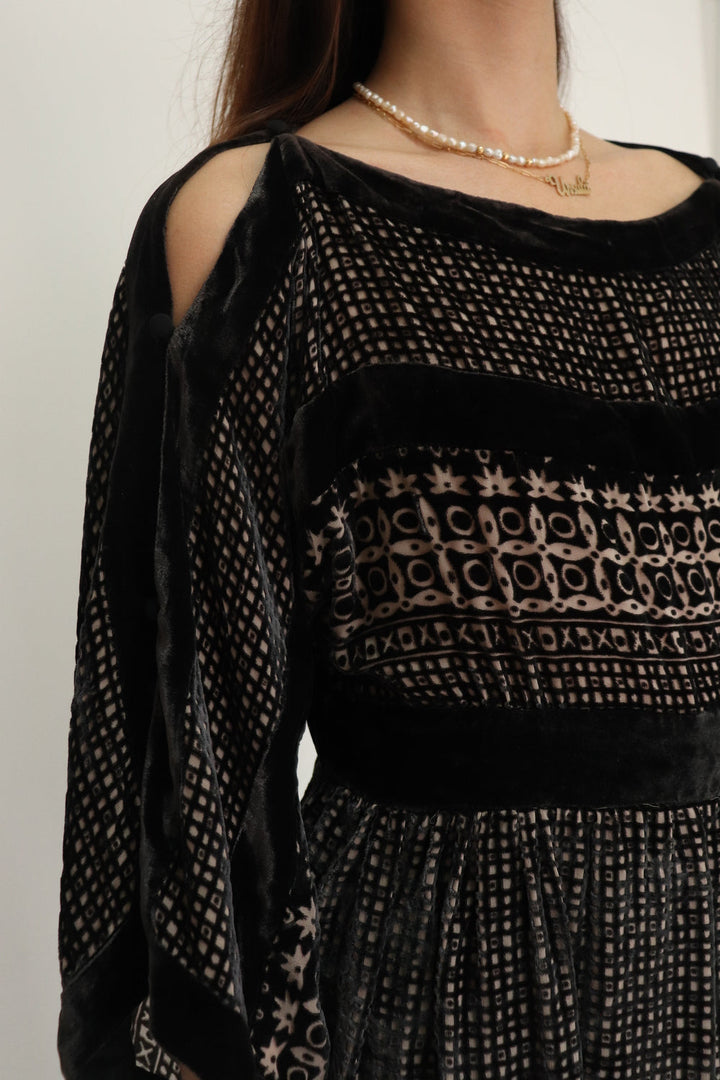 Vestido Terciopelo Mini