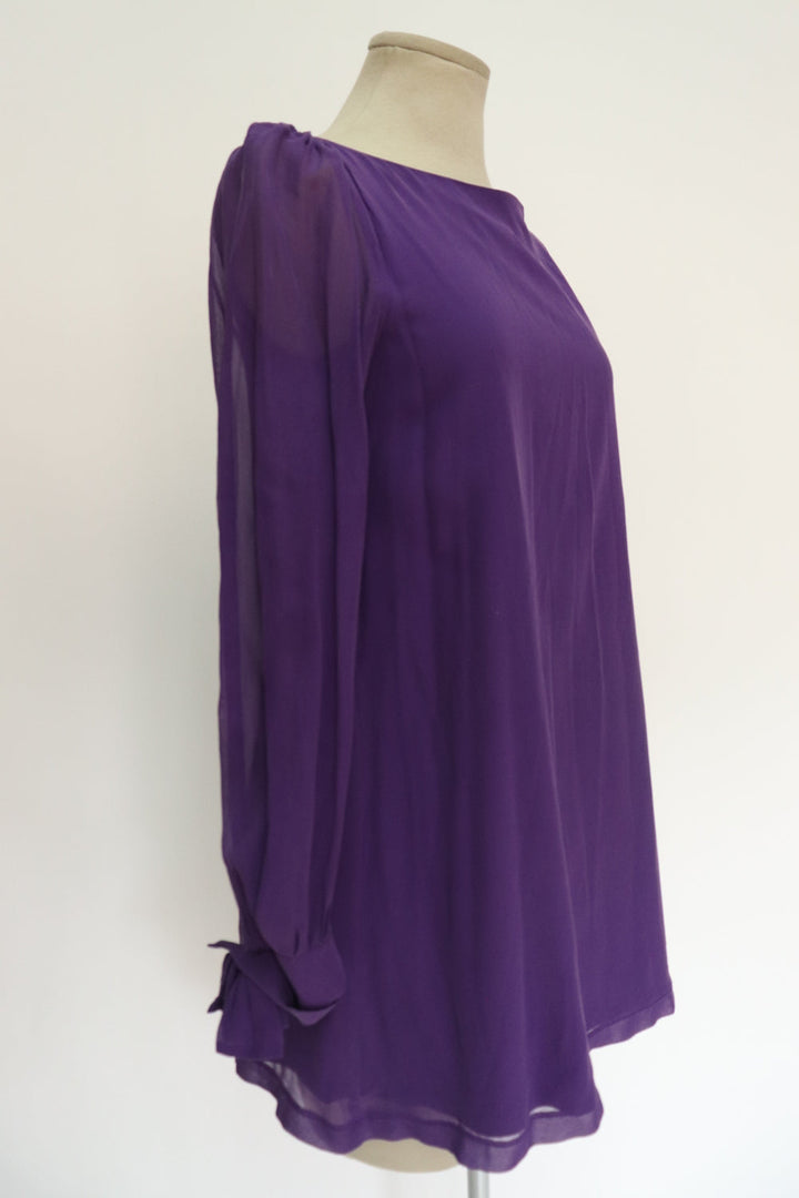 Vestido Morado Mini