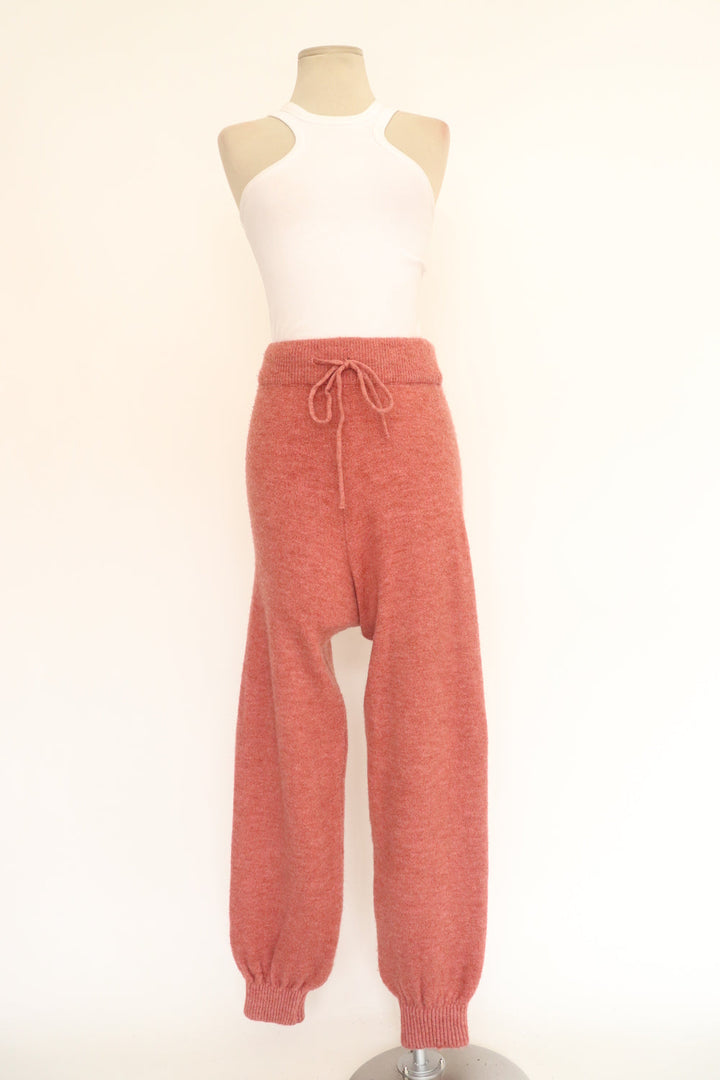 Jogger Tejido Rosado