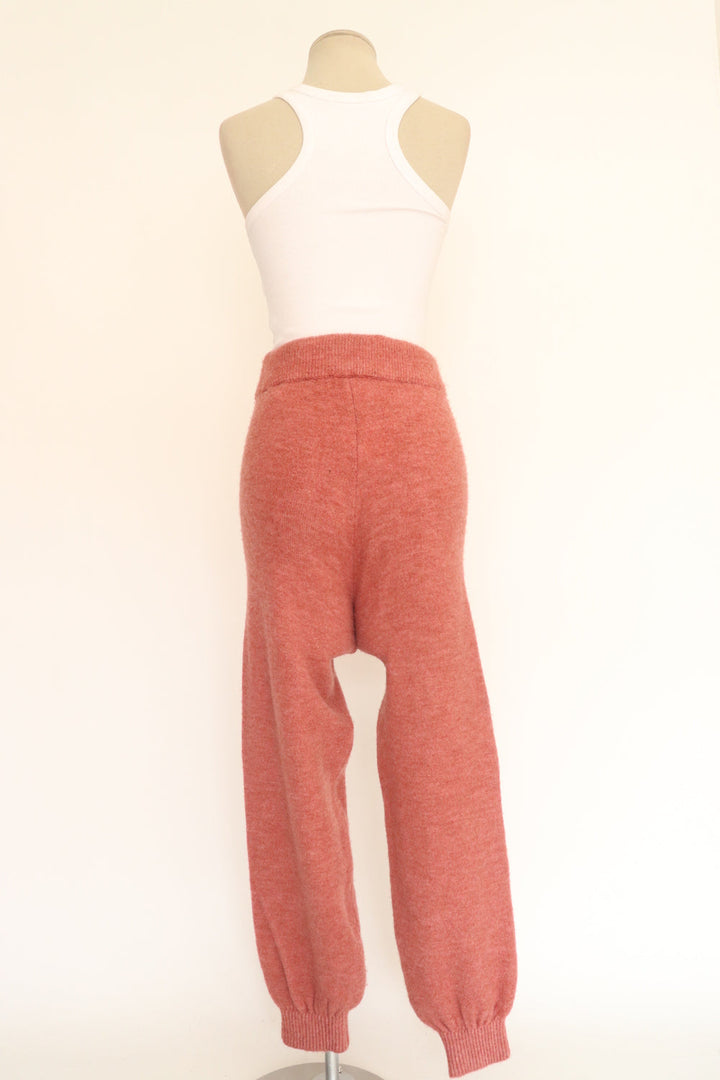 Jogger Tejido Rosado