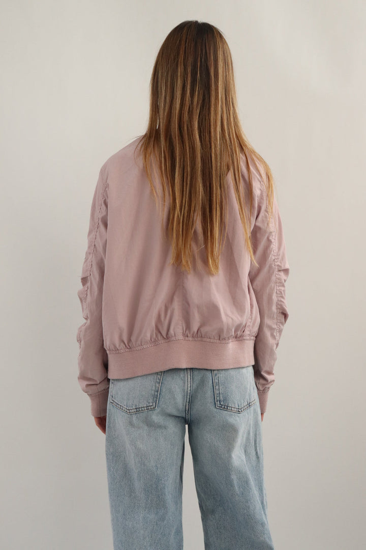 Chaqueta Bomber Rosado