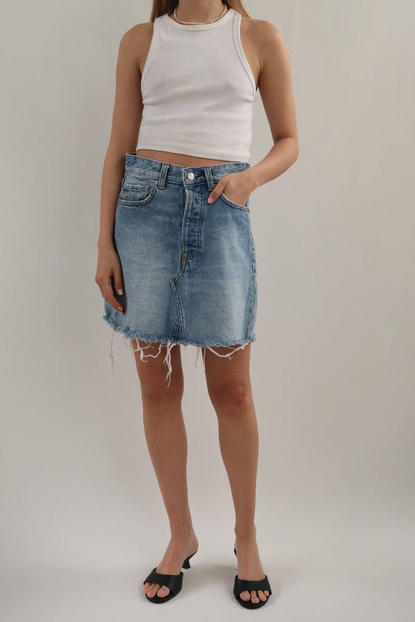 Falda Mini Denim