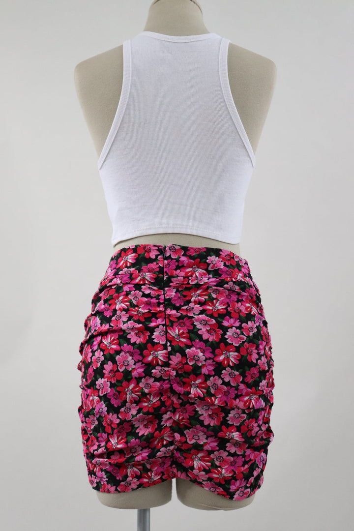 Falda Mini Flores