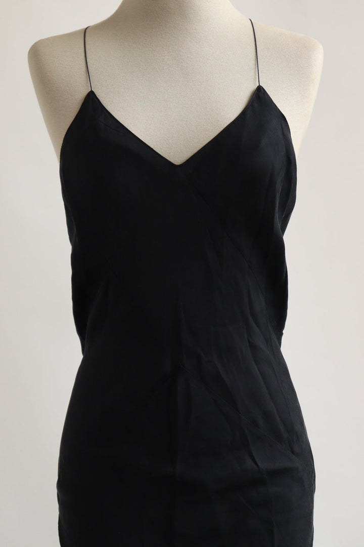 Vestido Slip Negro