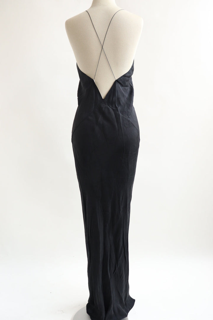 Vestido Slip Negro