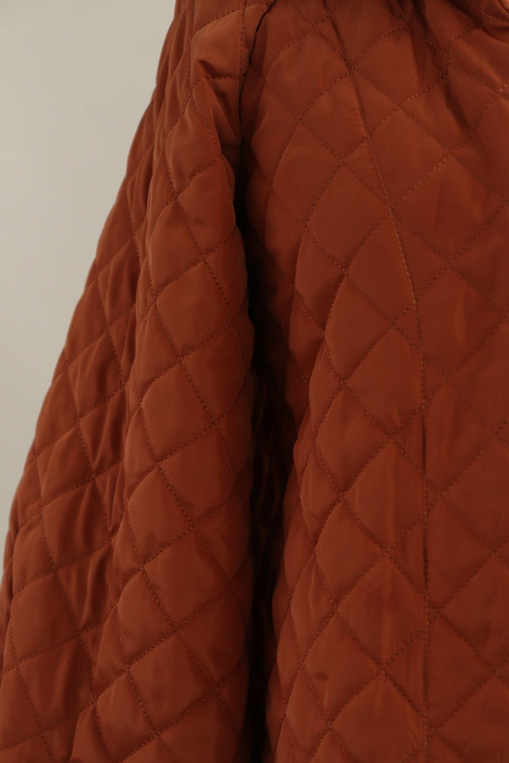 Chaqueta Terracota Puffer