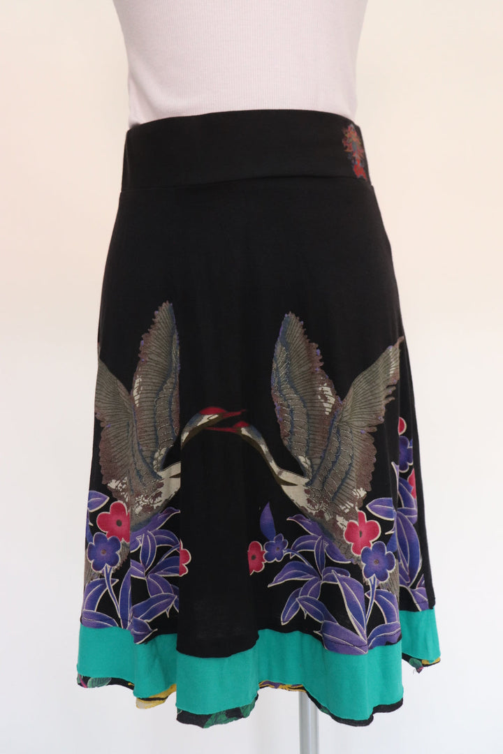 Falda Midi Estampada