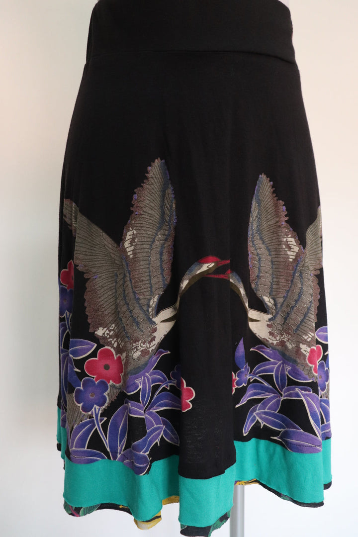 Falda Midi Estampada