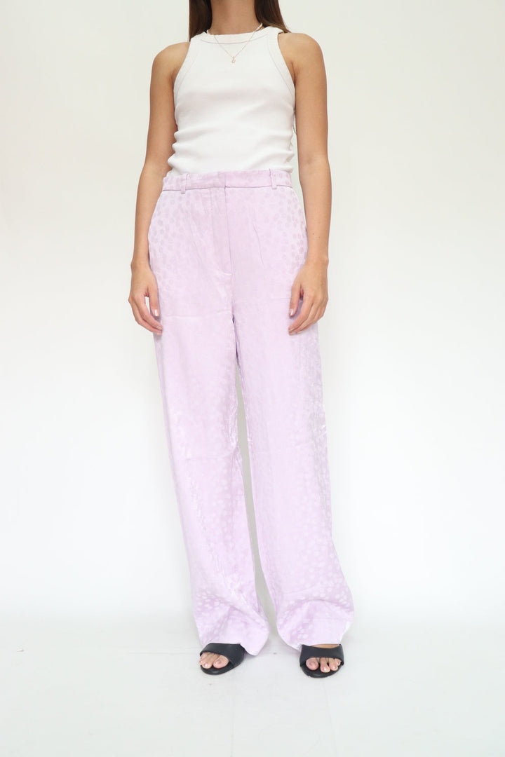 Pantalon Lila Lunares