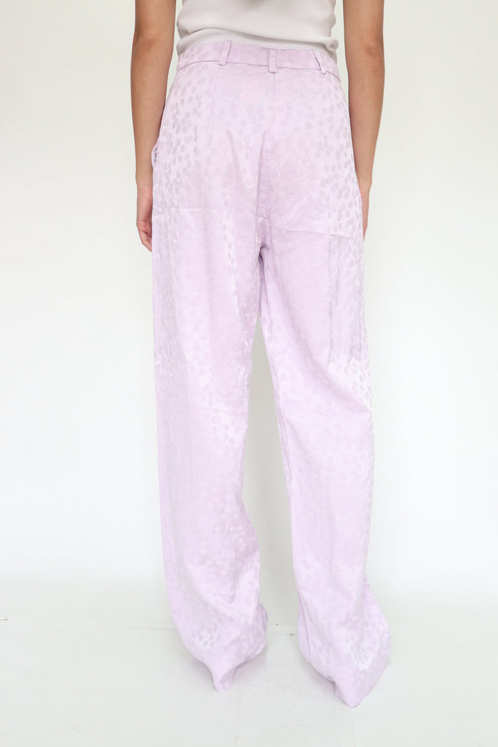 Pantalon Lila Lunares