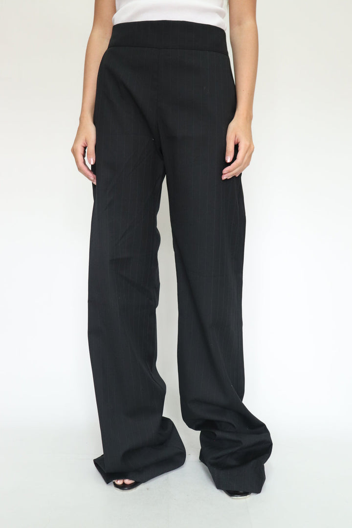 Pantalon Negro Rayas