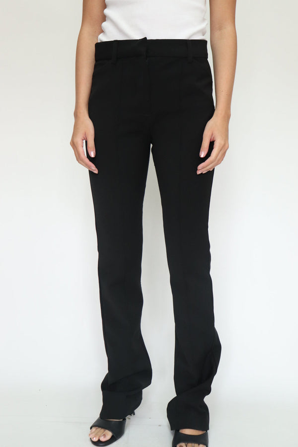 Pantalon Negro Flare