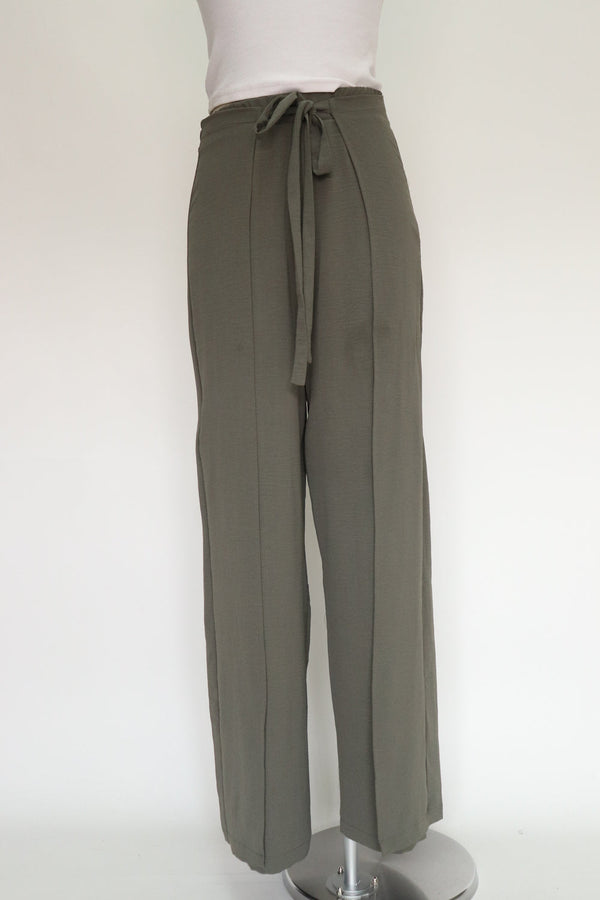 Pantalon Wrap Verde