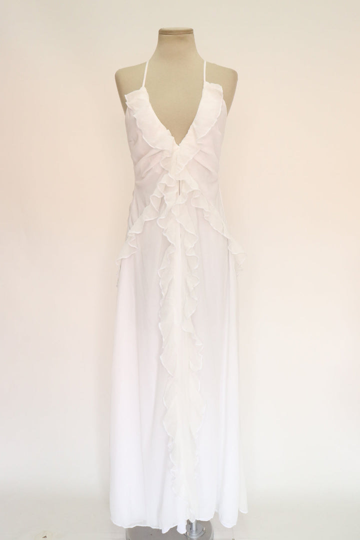 Vestido Blanco Boleros