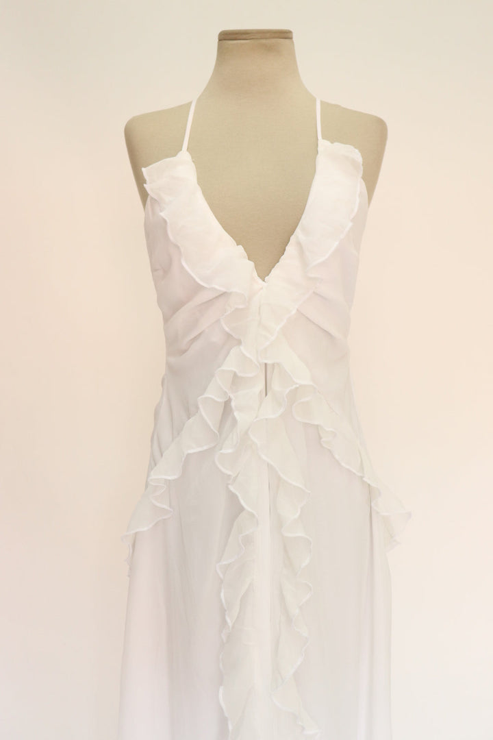 Vestido Blanco Boleros