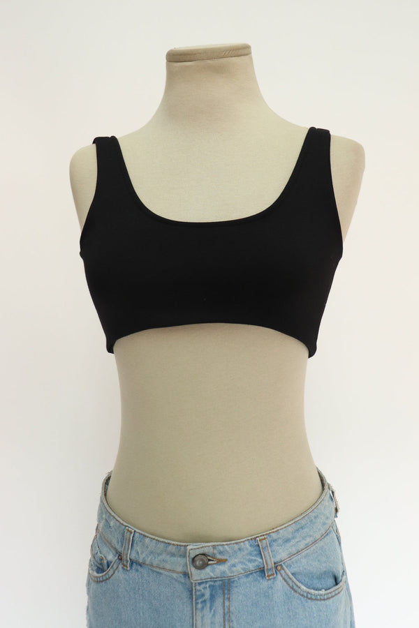 Crop Top Negro
