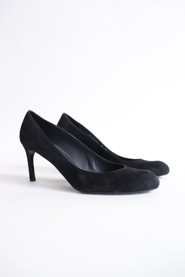 Tacones Suede Negros