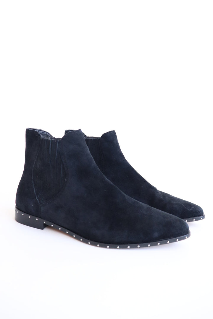 Botines Negros Suede