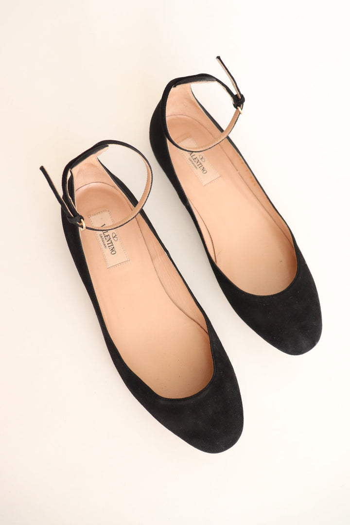 Flats Negras Amarrar