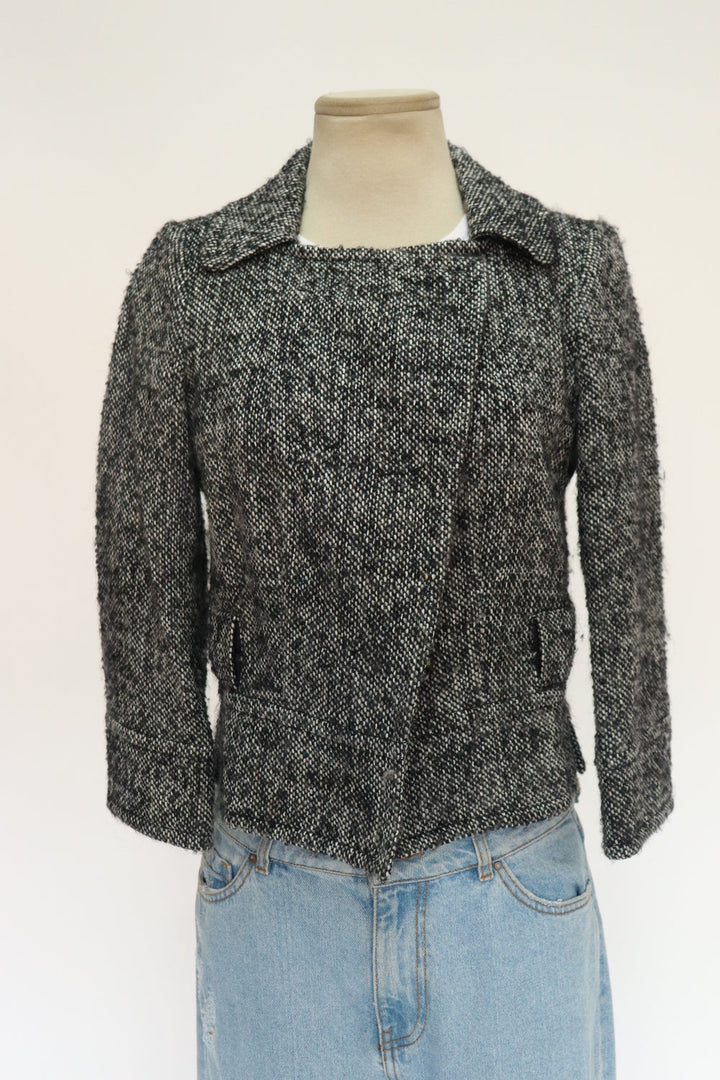 Chaqueta Tweed Crop