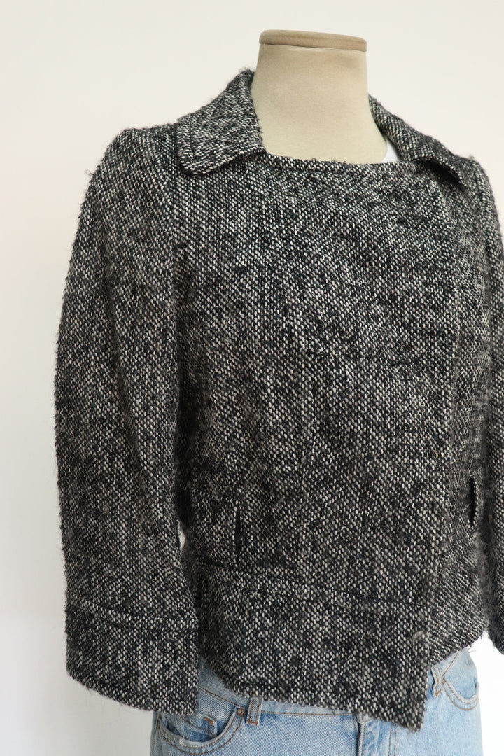 Chaqueta Tweed Crop