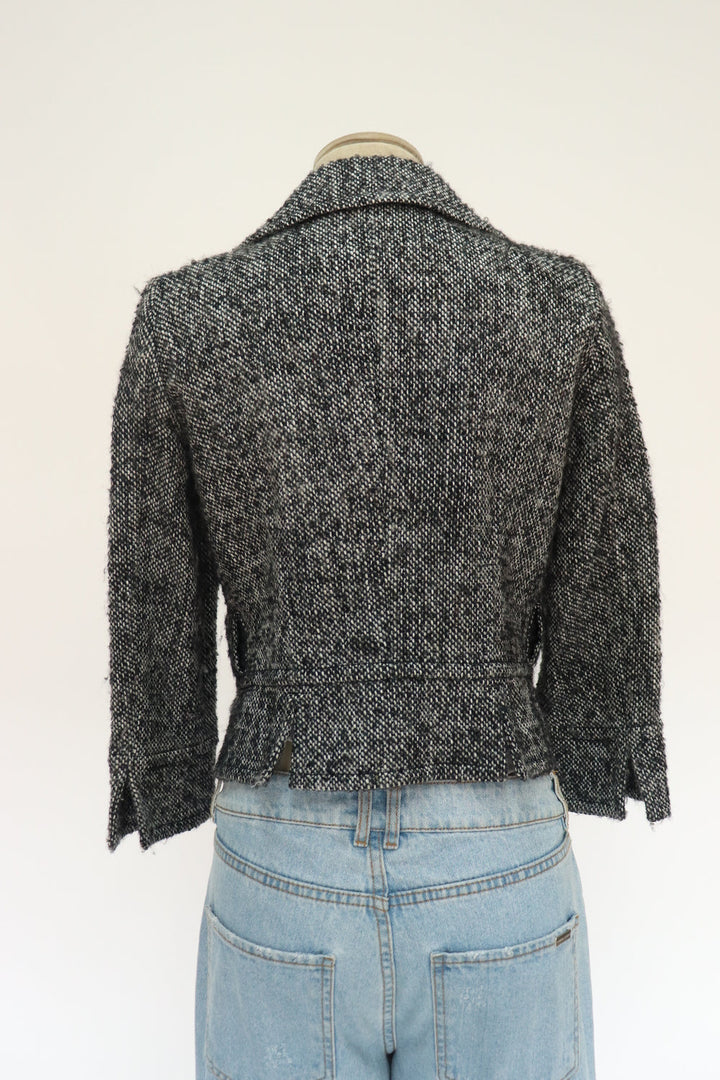 Chaqueta Tweed Crop