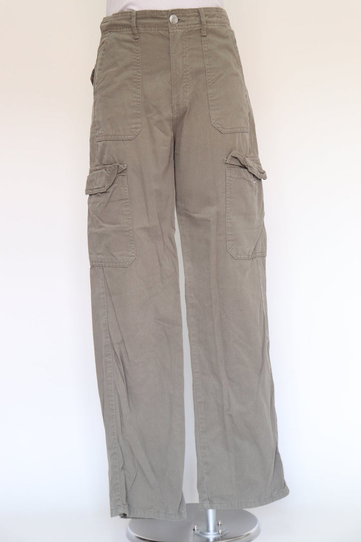 Pantalon Cargo Verde