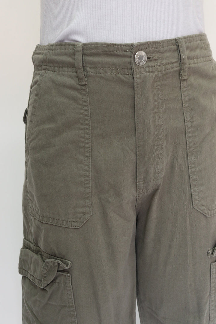 Pantalon Cargo Verde