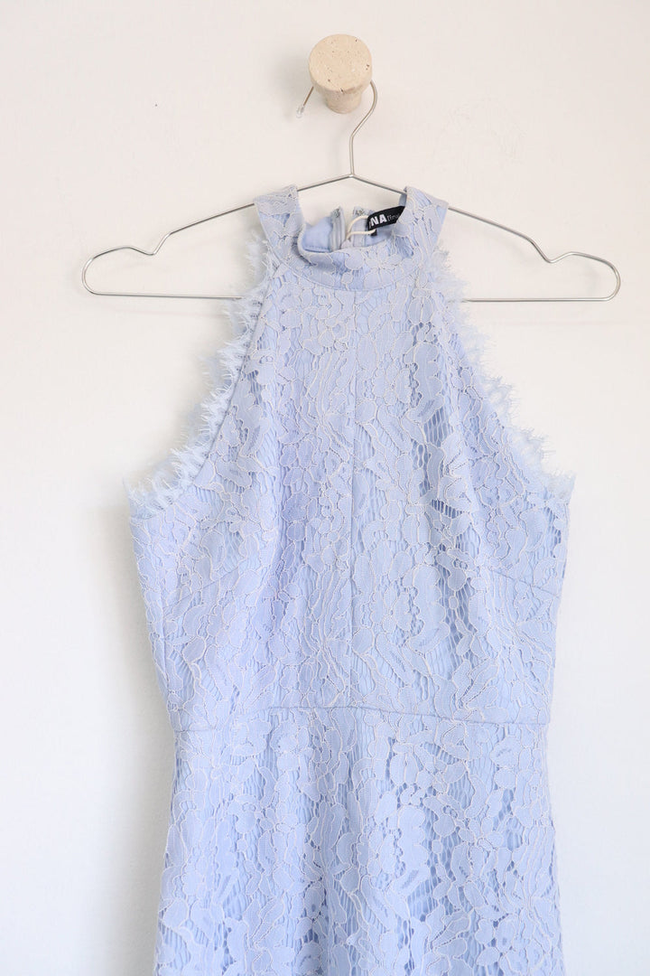 Vestido Encaje Azul