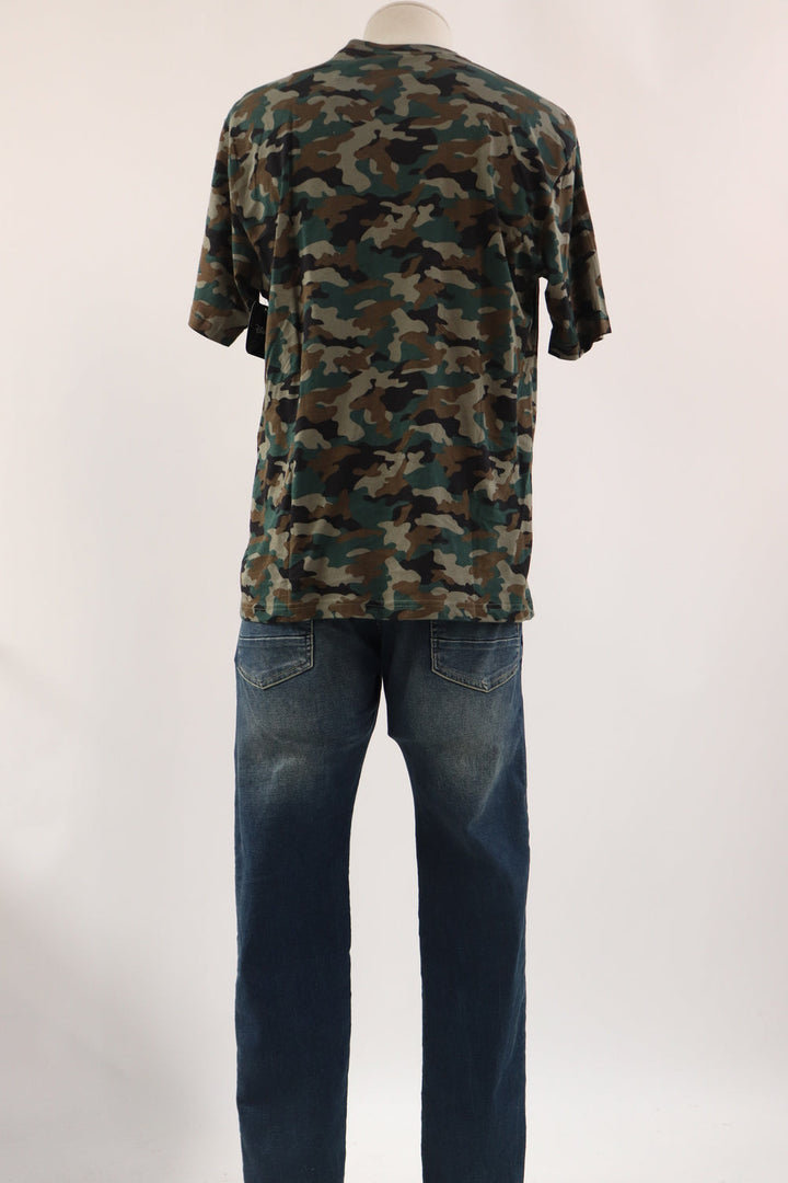Camiseta Mickey Militar