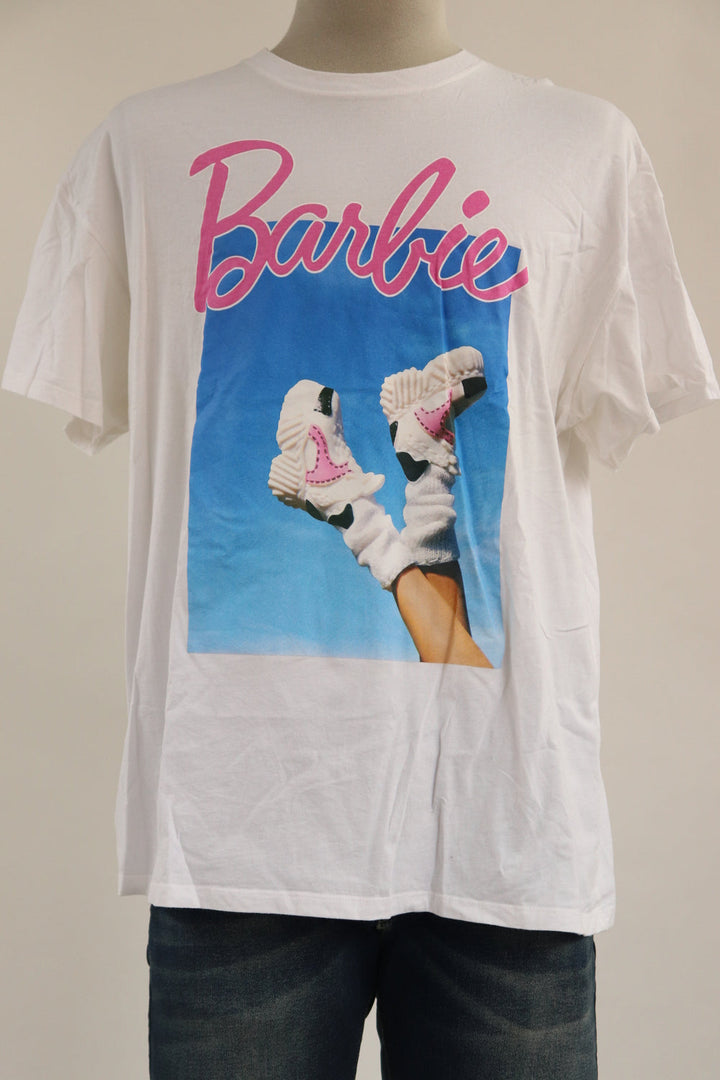 Camiseta Blanca Barbie