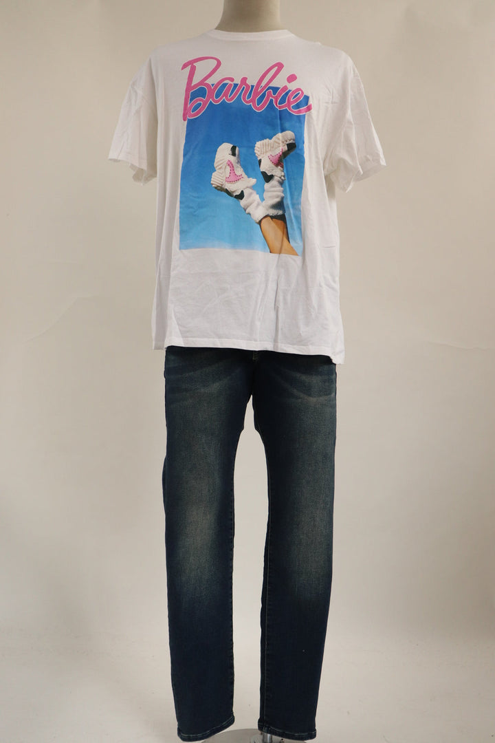 Camiseta Blanca Barbie