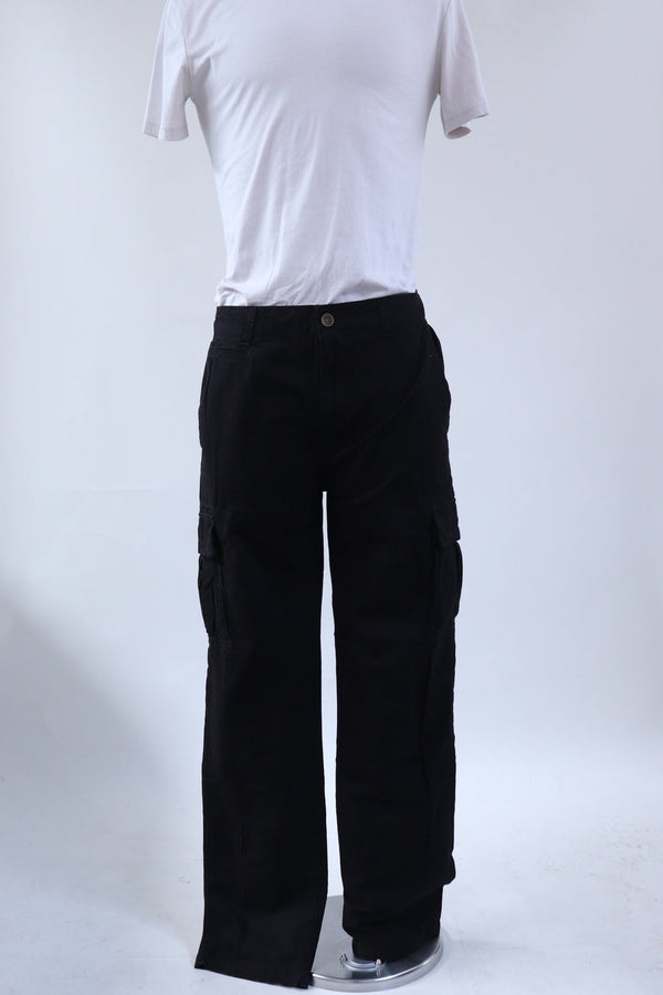 Pantalon Negro Cargo