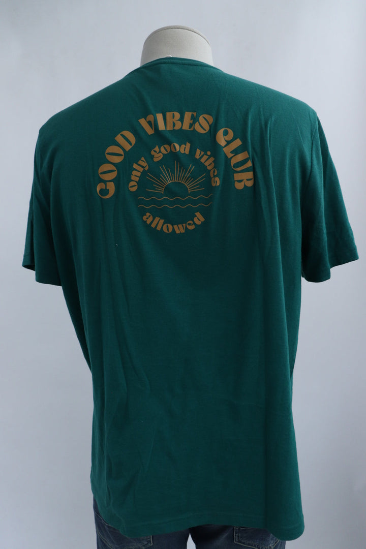 Camiseta Verde Frase