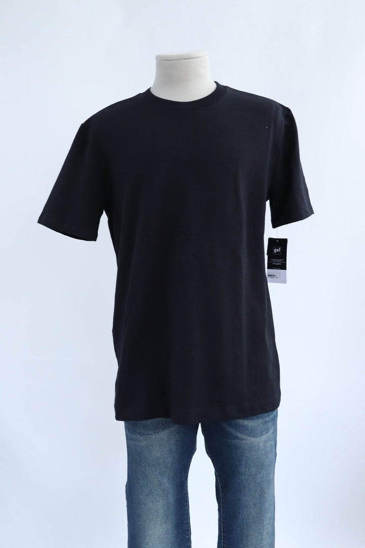 Camiseta Negra Tejida