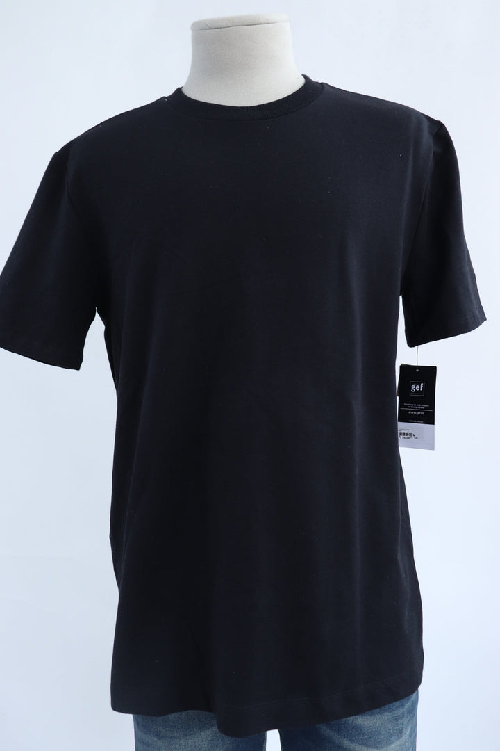 Camiseta Negra Tejida