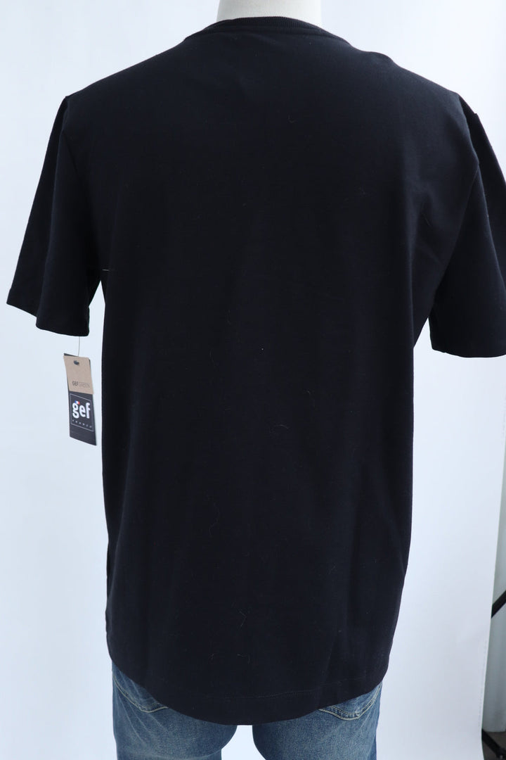 Camiseta Negra Tejida