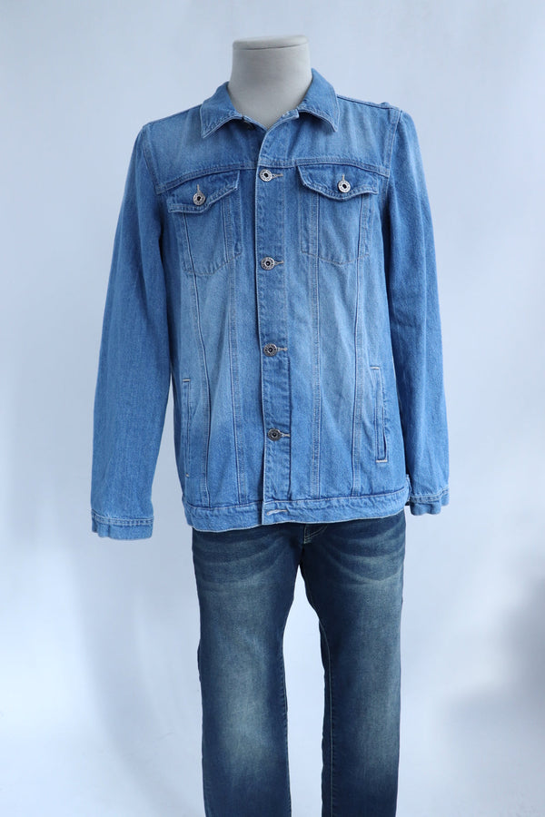 Chaqueta Denim Azul