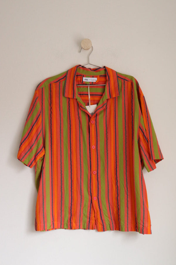 Camisa Lino Multicolor