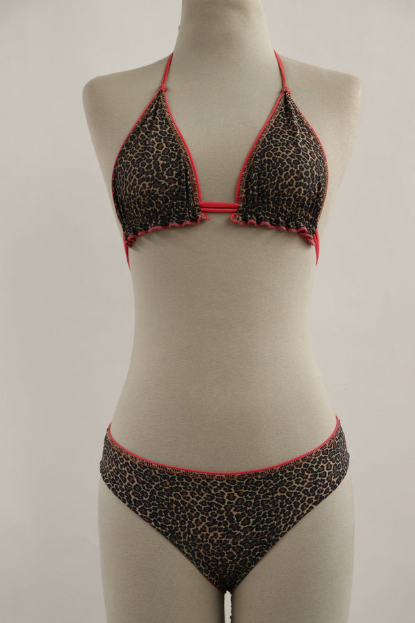 Bikini Leopardo Doble