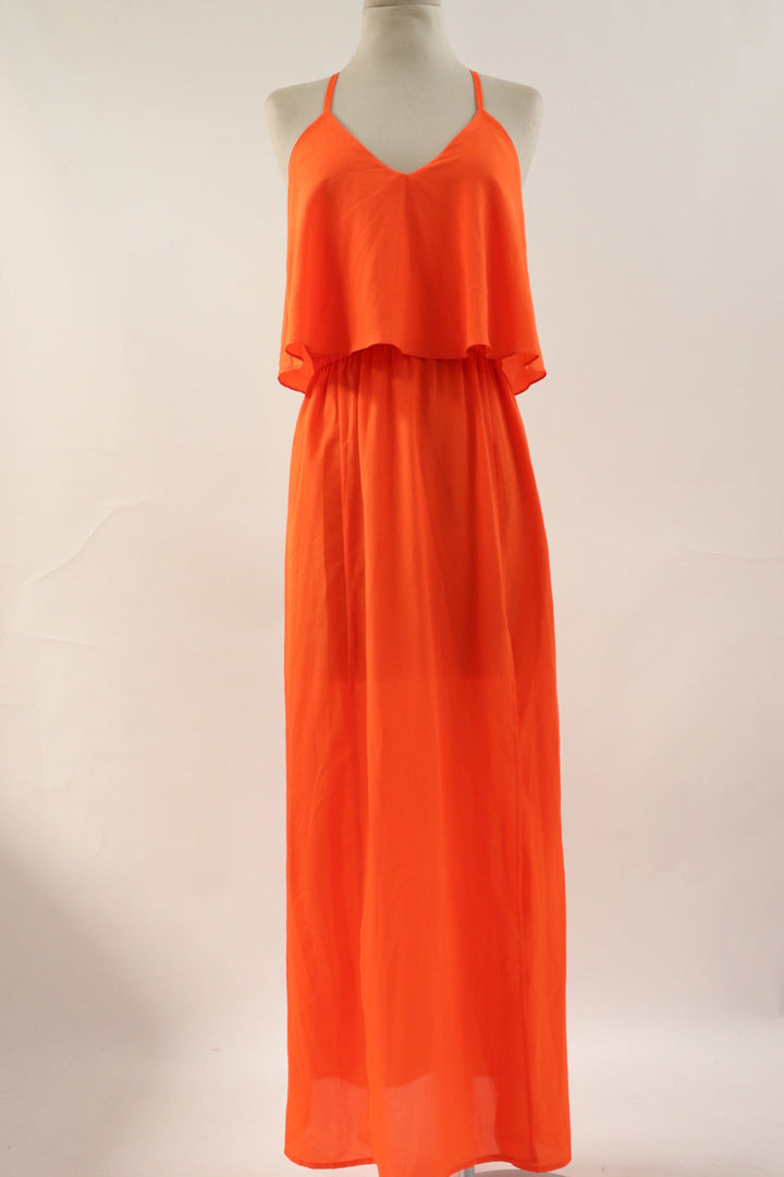 Vestido Maxi Naranja