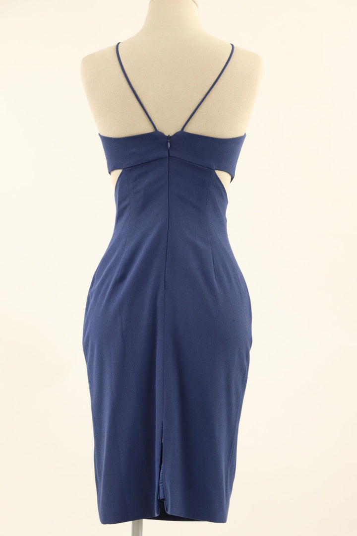 Vestido Azul Midi