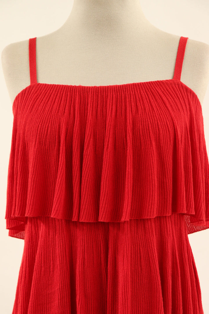 Vestido Boleros Rojo