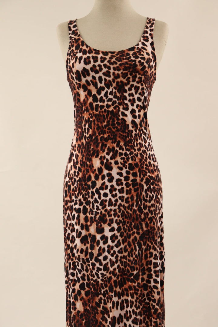 Vestido Maxi Leopardo