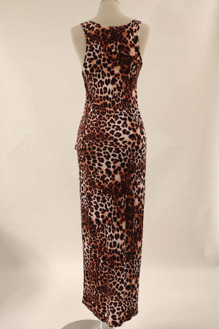 Vestido Maxi Leopardo