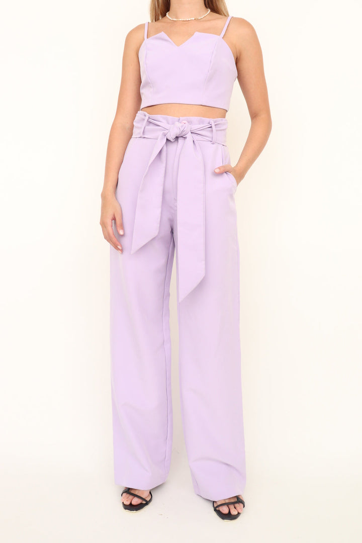 Crop Top Lila