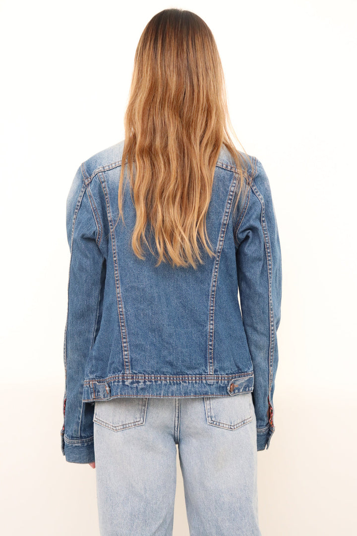 Chaqueta Denim Azul