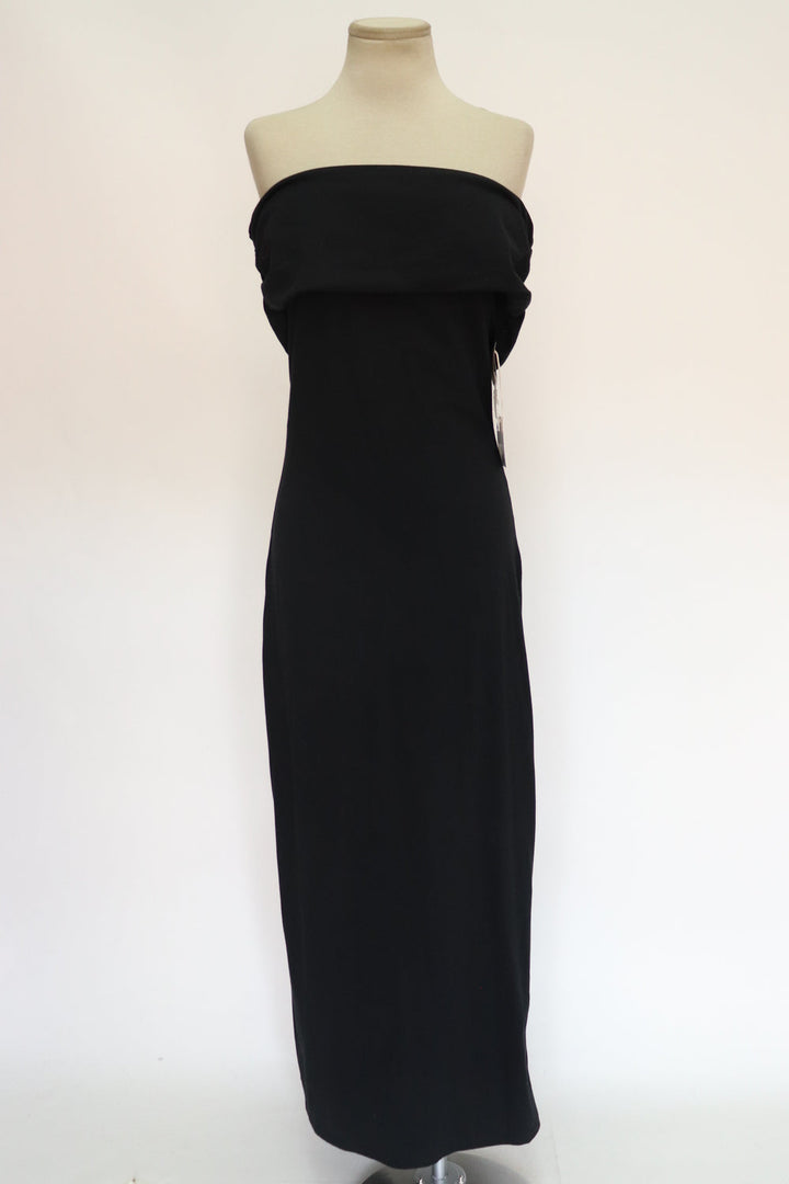 Vestido Strapless Negro